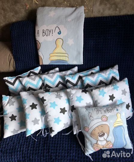 Бортики и одеяло