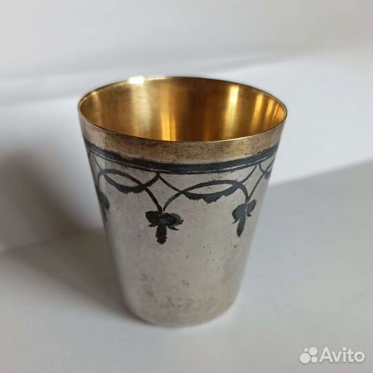 Серебряные стопки, 875 проба, гтх, СССР, 1967г