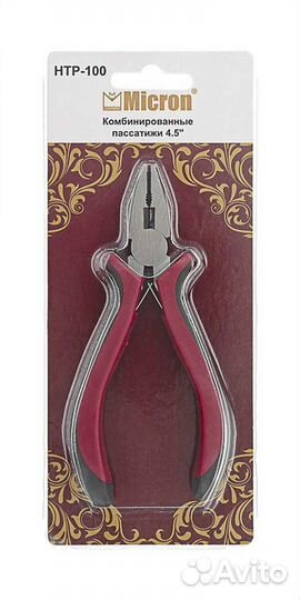 Micron Комбинированные пассатижи 4.5