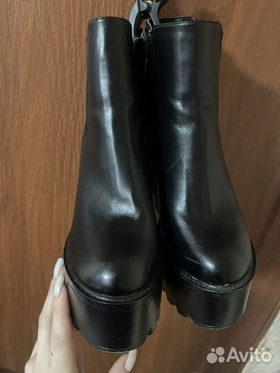 Ботильоны на большой платформе