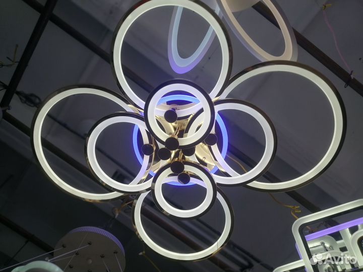 Светодиодные люстры новые