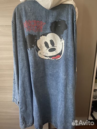 Джинсовая кардиган