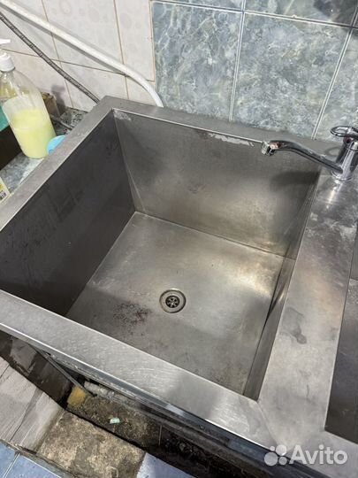 Мойка двухсекционная бу