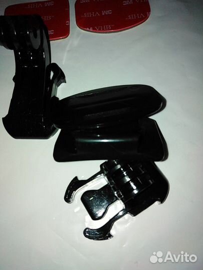 Крепление для экшн камеры GoPro на шлем и пр
