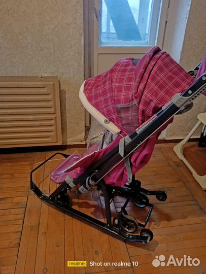 Санки коляска ника 7