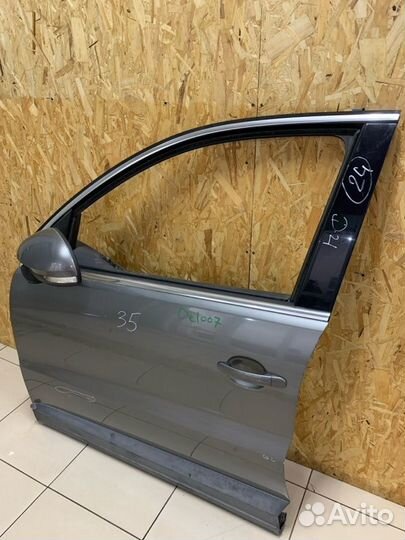 Дверь боковая передняя левая Vw Tiguan 5N17V3 CCT