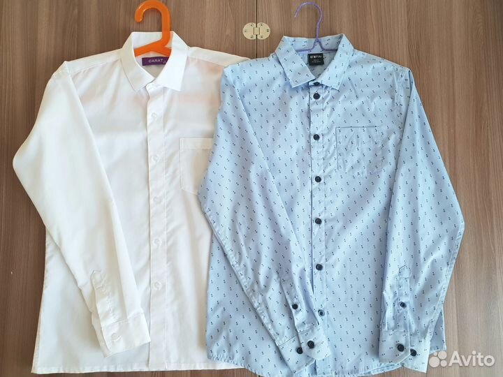 Рубашки на мальчика 146 152