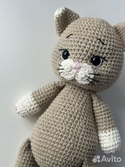 Кот. Вязаные игрушки
