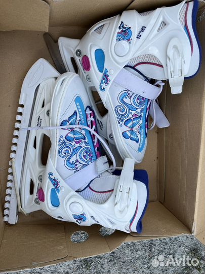 Коньки детские раздвижные