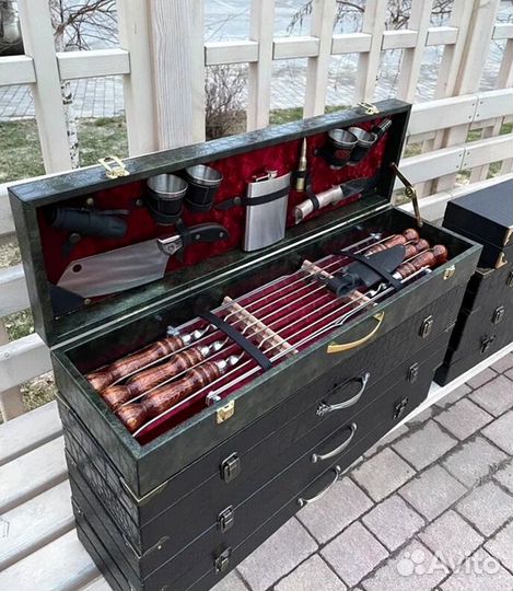 Шашлычный подарочный набор