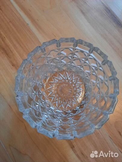 Хрусталь салатник большой ваза СССР