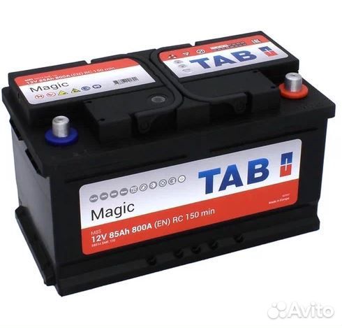 Аккумулятор TAB Magic 85Ач 800А 315х175х175