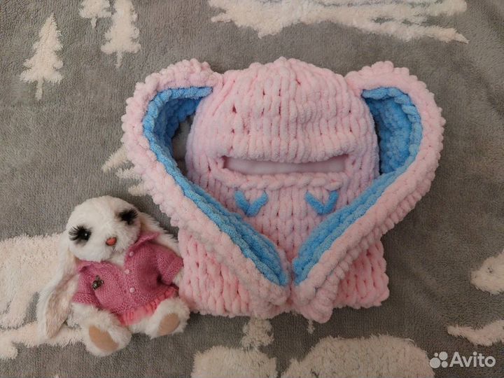 Балаклава вязаная