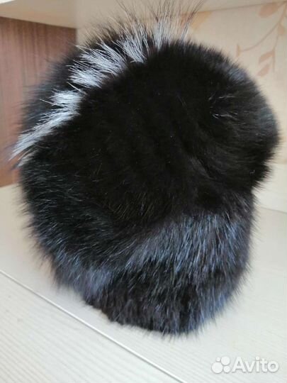Шапка норковая женская