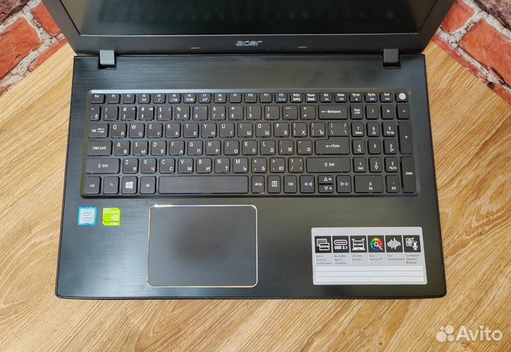 Игровой Ноутбук Acer aspire с дискретной видео