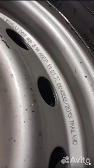 Штампованные диски r16