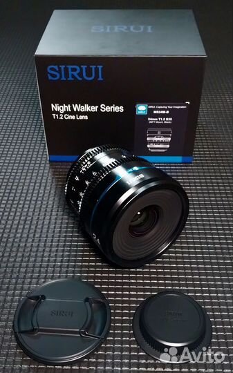 Sirui nightwalker 24 mm 1.2T s35 micro 4/3