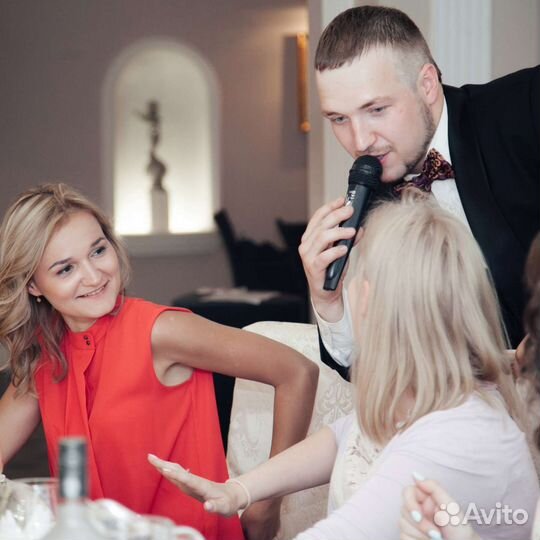 Ведущий на мероприятие корпоратив юбилей свадьбу