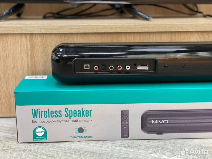 Саундбар mivo M55 (новый, гарантия) 60W