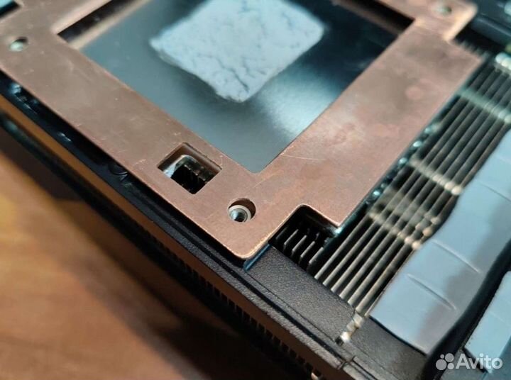 Замена термопрокладок