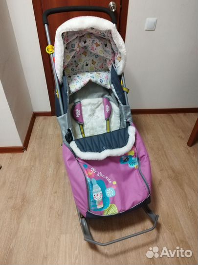 Санки коляска Ника 7