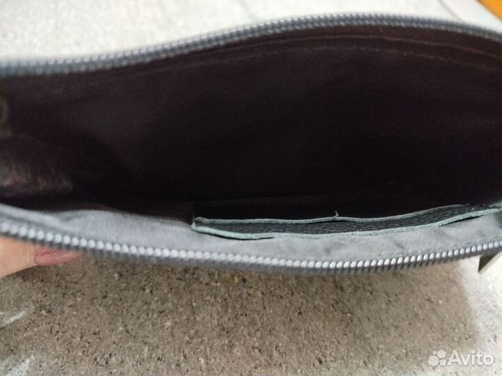 Мужской кожаный клатч Norman