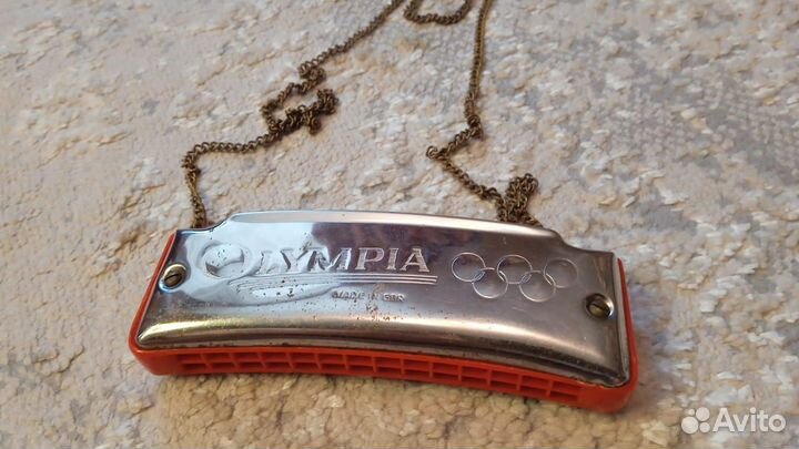 Губная гармошка Olympia. ГДР
