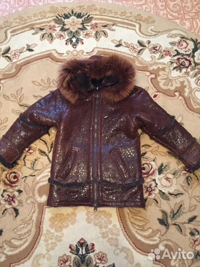 Дубленка натуральная детская