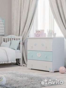 Комплект мебели шкаф комод кровать лилу