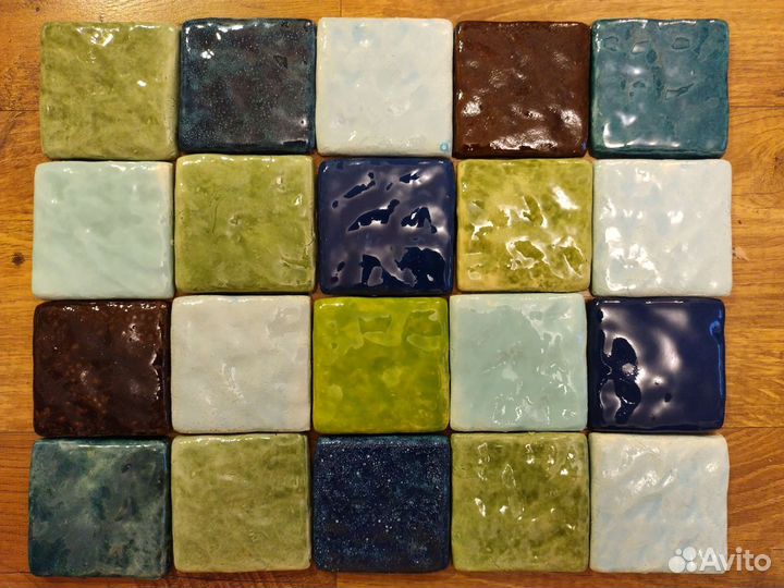 Майолика. Плитка для кухни ручной работы