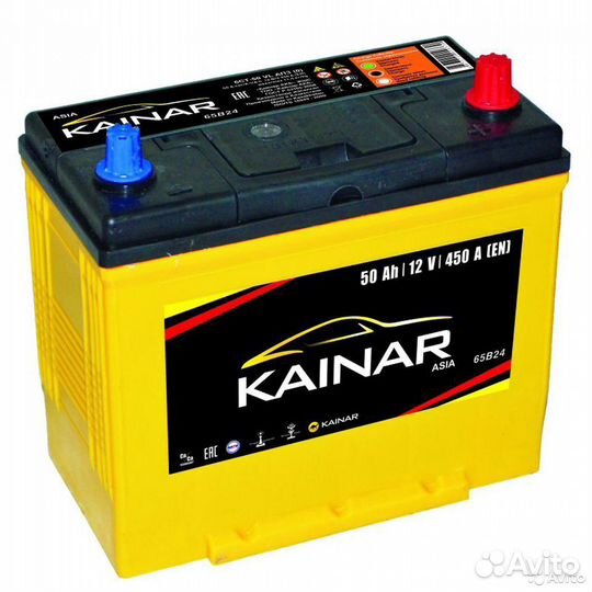 Акб 50 Ач Kainar Asia Хонда