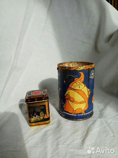 Банки жестяные СССР