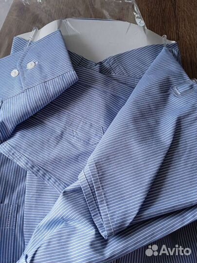 Рубашка.Сорочка.Хлопок100. муж.с длин.р.Нов