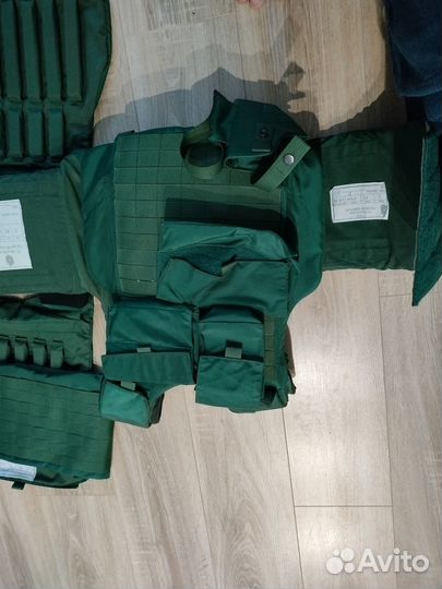 Бронежилет 3ий класс руслан-кв зеленый