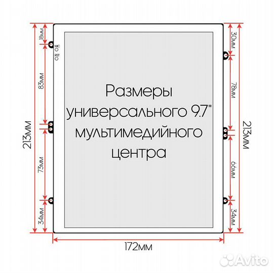 Рамка Subaru Outback Legacy 2009-2013 MFC (левый р