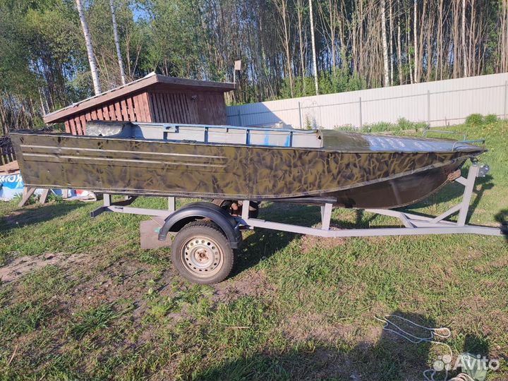 Продам комплект лодка,мотор, прицеп