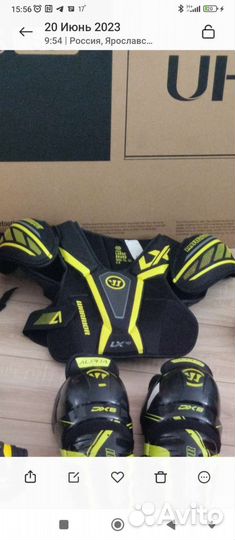 Взрослый Нагрудник хоккейный- Warior Lx 40