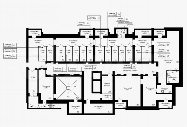 Гараж, 10 м²