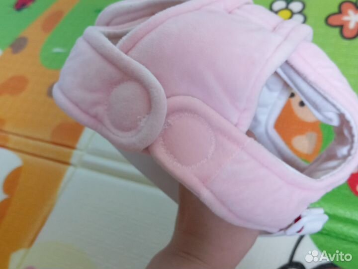 Защитная,противоударная шапка -шлем для малыша