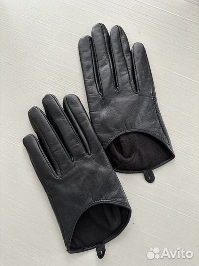 Перчатки кожаные Zara