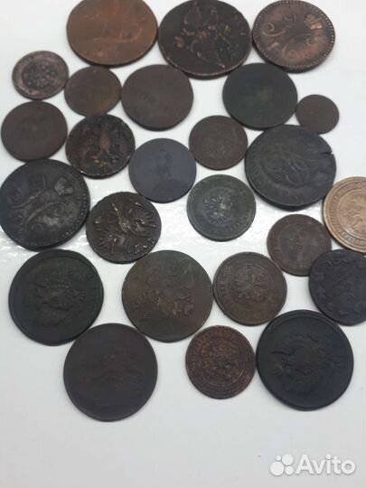 Медные царские монеты