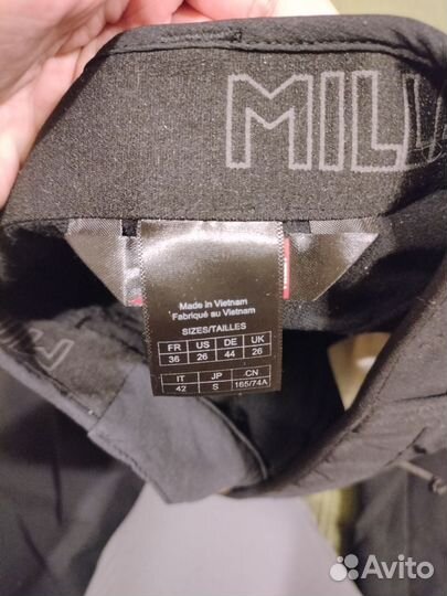 Брюки millet softshell 44