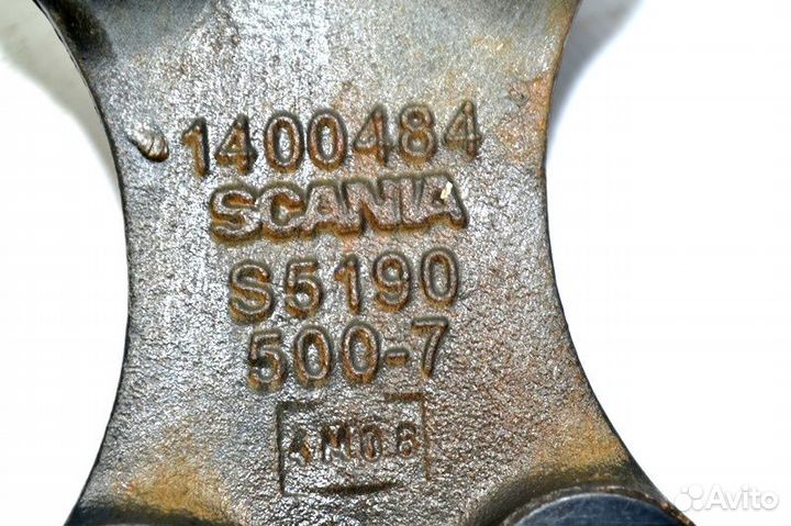 Кронштейн амортизатора ведущего моста, верхний лев