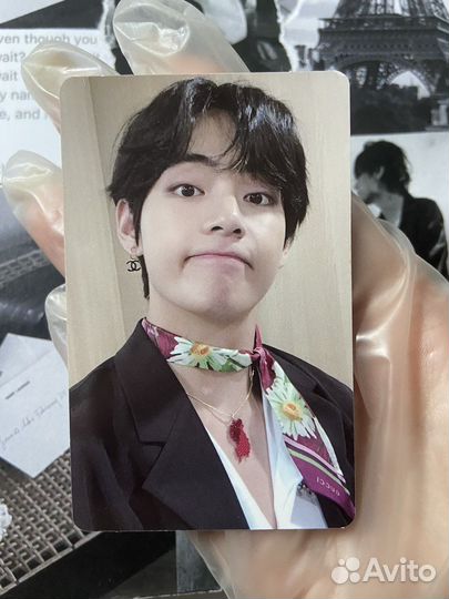 Bts V Тэхён Memories blu-ray 2019 карта