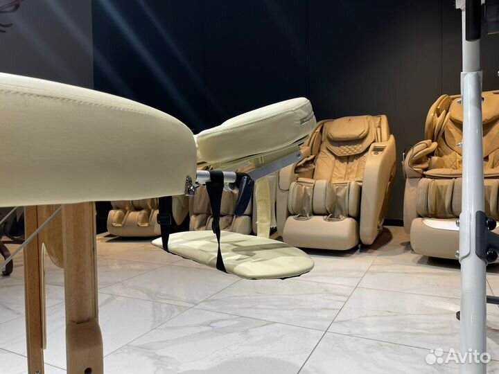 Массажный стол Restpro VIP oval 2 крем