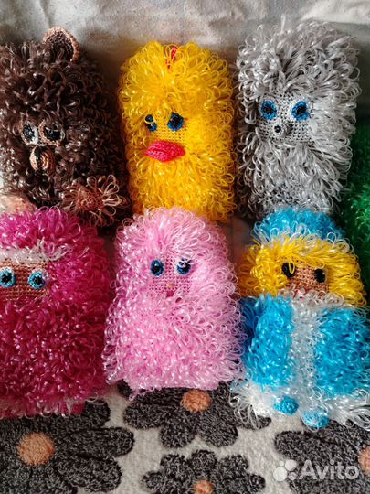 Мочалка ручной работы