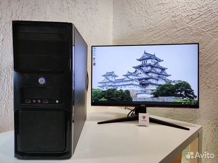 Офисный Пк: Intel Core i5, DDR3 8 GB, SSD 240 GB