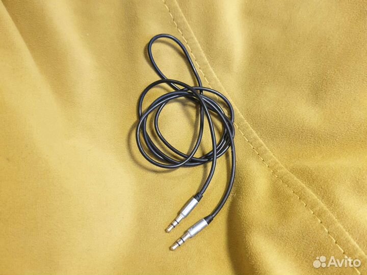 Кабель Remax AUX mini jack 3.5 mm 1 м черный