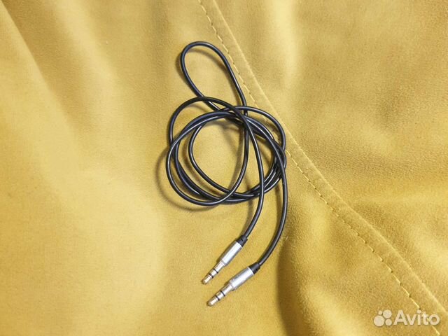 Кабель Remax AUX mini jack 3.5 mm 1 м черный