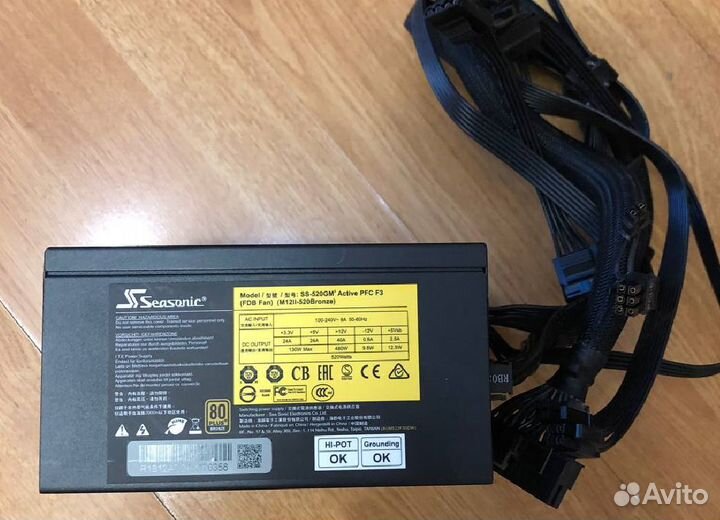 Блоки питания Be quiet\seasonic